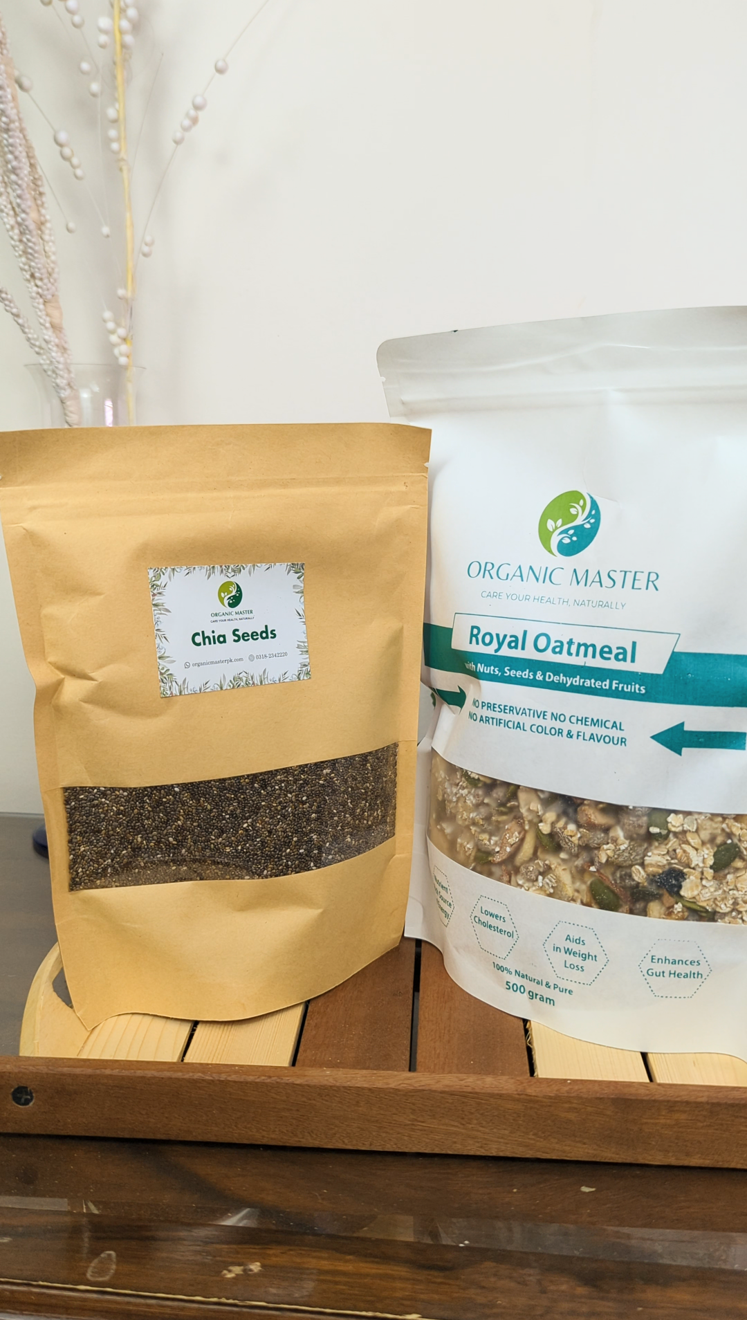 Royal Oatmeal (with free Chia Seeds)