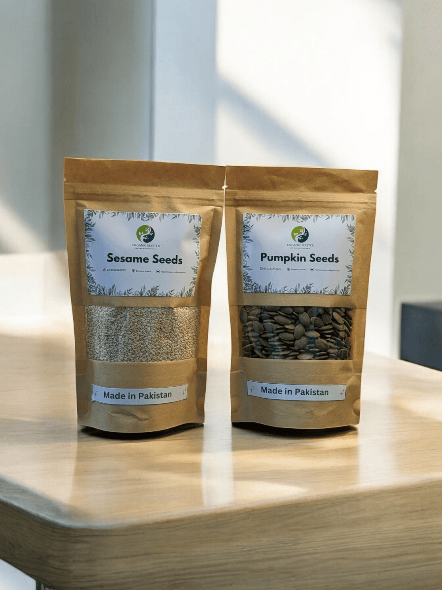 Sesame 100gm & pumpkin seeds 100gm