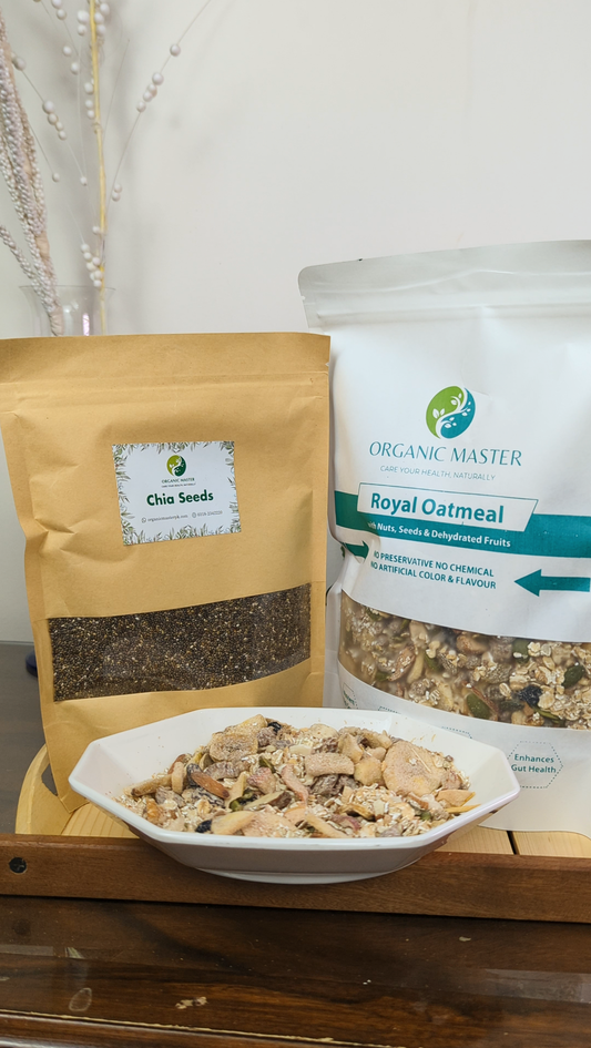 Royal Oatmeal (with free Chia Seeds)